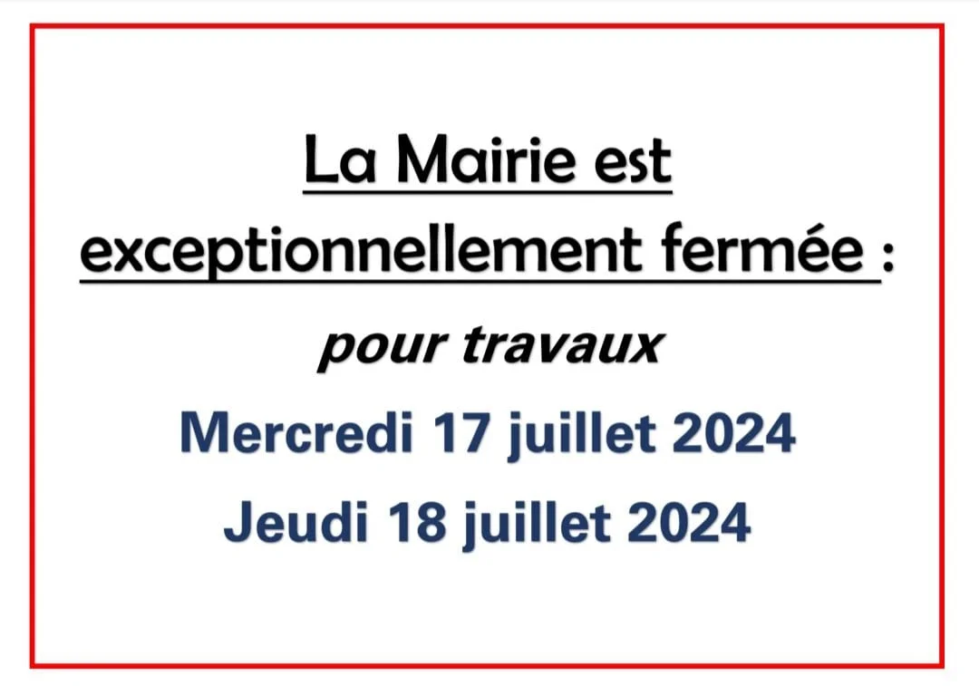 Actualité du 15 juillet 2024