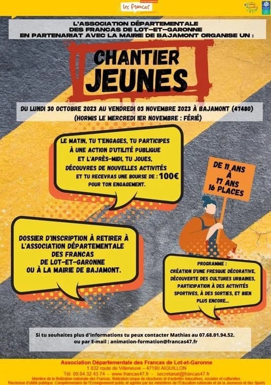 Chantier jeunes 2023